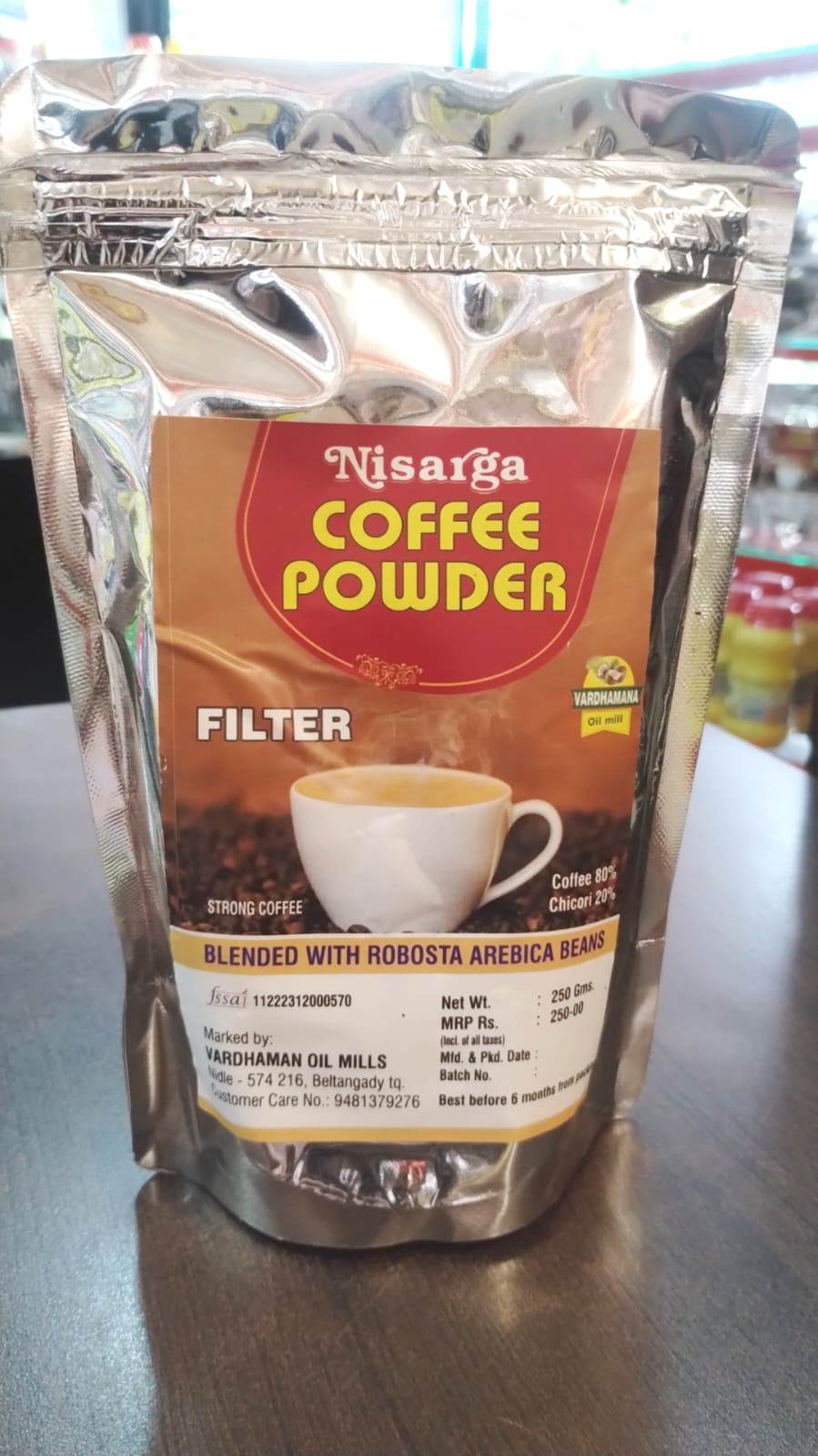 Nisarga Filter Coffee Powder 250 Grams